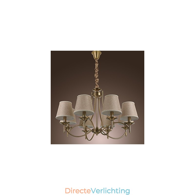 Moderne eigentijdse traditionele klassieke rustieke lodge land eiland vintage messing metalen kroonluchter