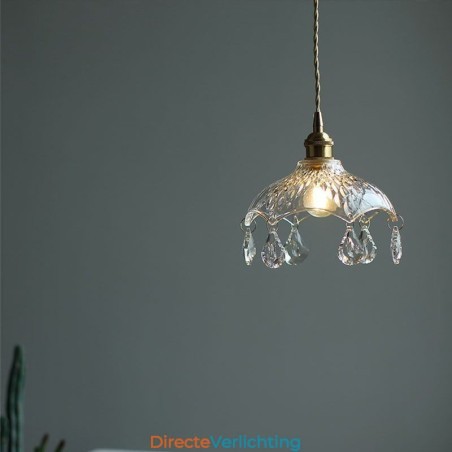 Moderne minimalistische glazen hanglamp, enkele hanglamp Moderne minimalistische glazen hanglamp, enkele hanglamp