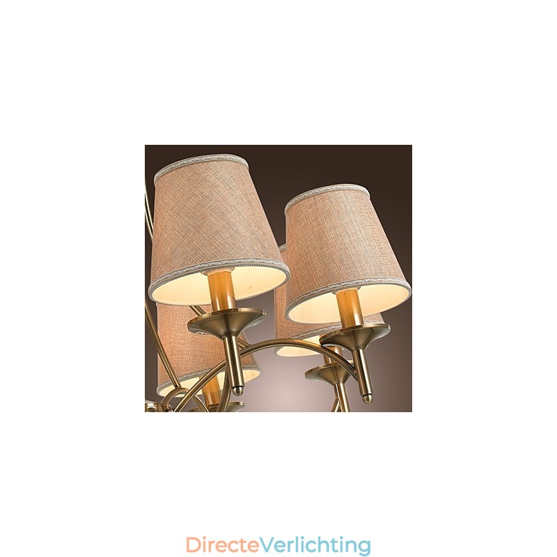 Moderne eigentijdse traditionele klassieke rustieke lodge land eiland vintage messing metalen kroonluchter