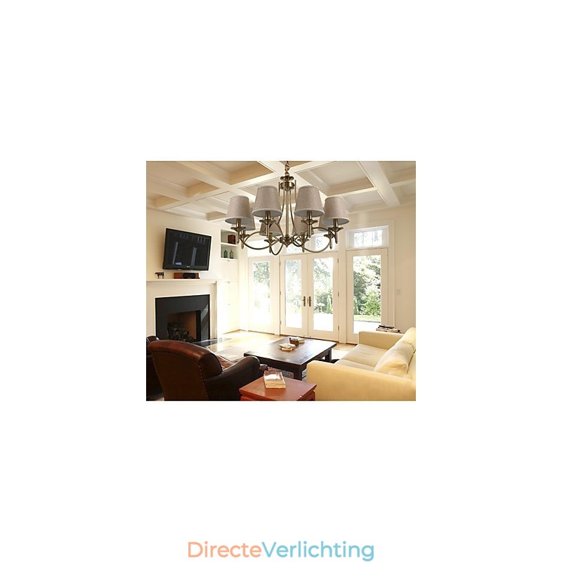 Moderne eigentijdse traditionele klassieke rustieke lodge land eiland vintage messing metalen kroonluchter