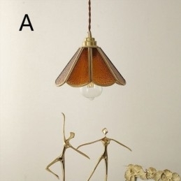 Mini glazen hanglamp moderne eenvoudige glazen plafondlamp