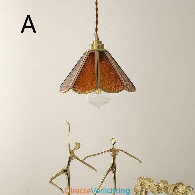 Mini glazen hanglamp moderne eenvoudige glazen plafondlamp