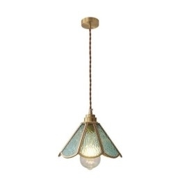 Mini glazen hanglamp moderne eenvoudige glazen plafondlamp