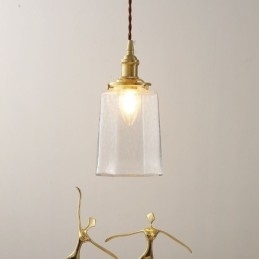 Moderne minimalistische glazen hanglamp decoratieve plafondlamp