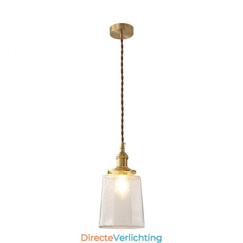 Moderne minimalistische glazen hanglamp decoratieve plafondlamp