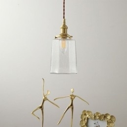 Moderne minimalistische glazen hanglamp decoratieve plafondlamp
