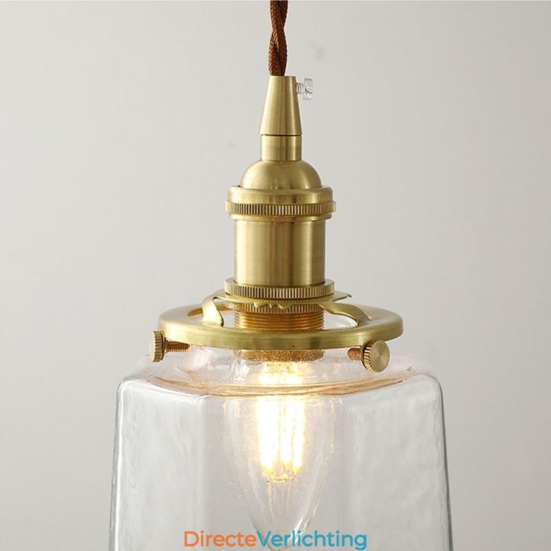 Moderne minimalistische glazen hanglamp decoratieve plafondlamp