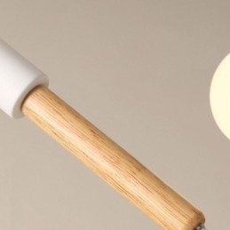 Nordic Hanglamp Creatieve Magic Bean Log Hanglamp
