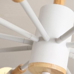 Nordic Hanglamp Creatieve Magic Bean Log Hanglamp