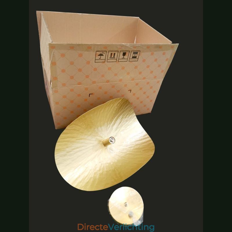 Messing hanglamp moderne minimalistische lotusblad plafondlamp