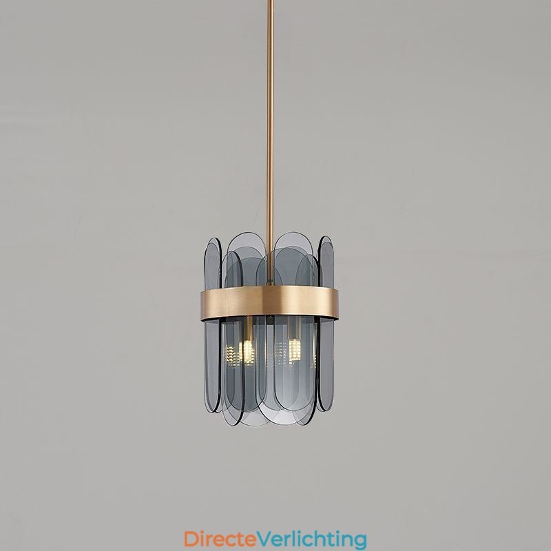 Moderne glazen hanglamp