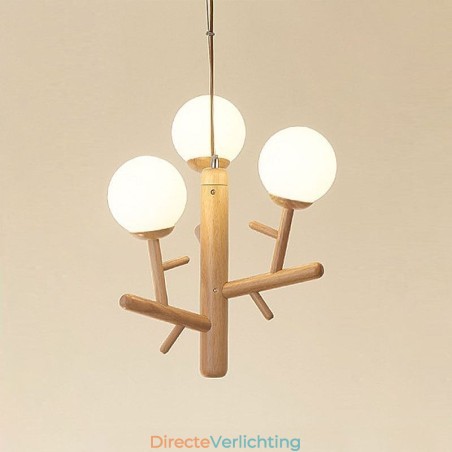 Nordic creatieve houten hanglamp Nordic creatieve houten hanglamp