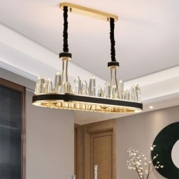 Moderne kristallen hanglamp Kristallen plafondlamp