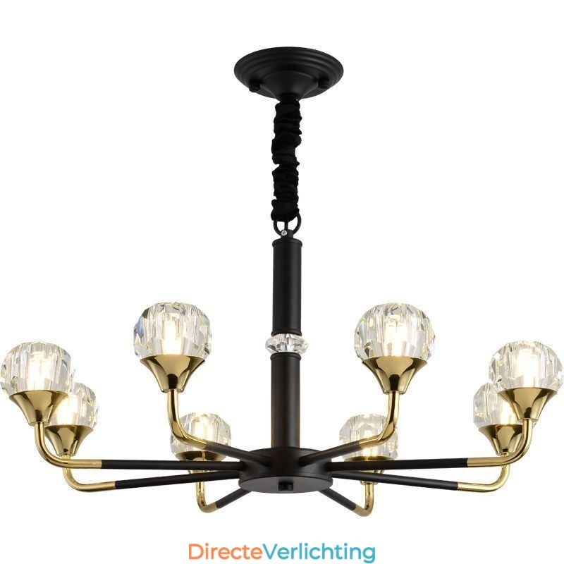 Moderne kristallen hanglamp Elegante kristallen kroonluchter