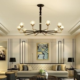 Moderne kristallen hanglamp Elegante kristallen kroonluchter