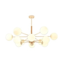Magic Bean Hanglamp Creatieve Nordic Houten Lampfitting
