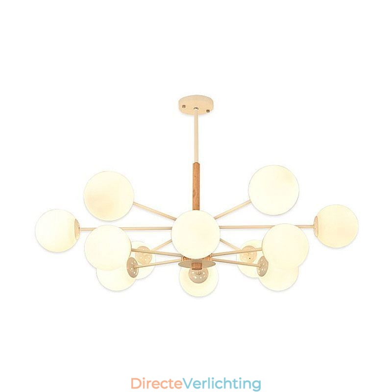 Magic Bean Hanglamp Creatieve Nordic Houten Lampfitting