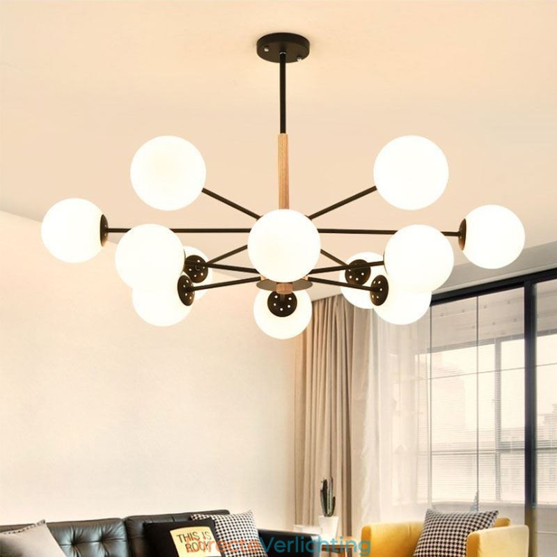 Magic Bean Hanglamp Creatieve Nordic Houten Lampfitting