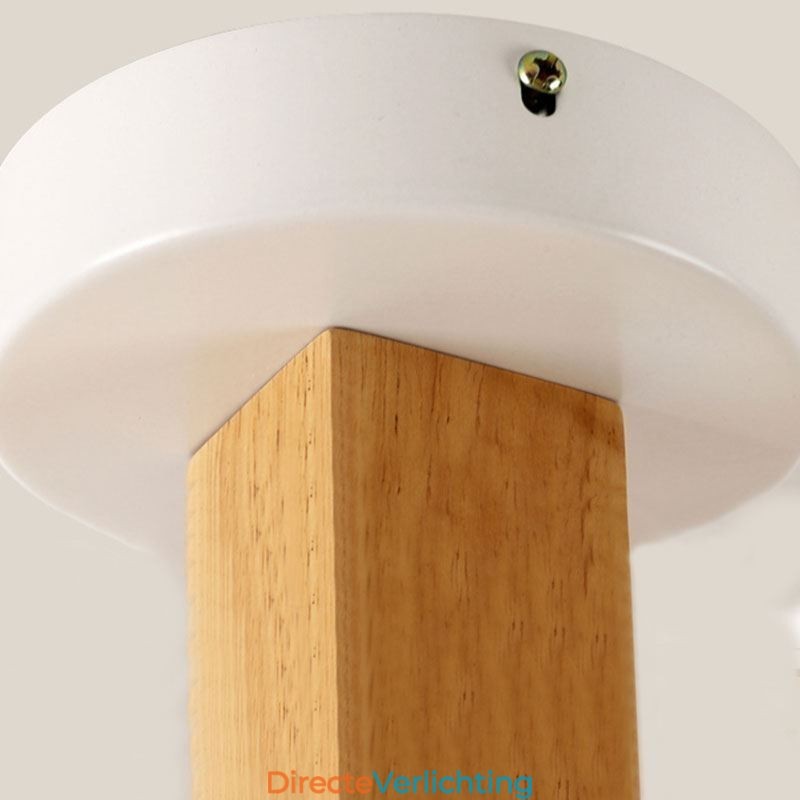 Nordic Log Hanglamp Macaron Lampfitting