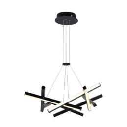 Moderne eenvoudige hanglamp in de vorm van een vogelnest in silicagel