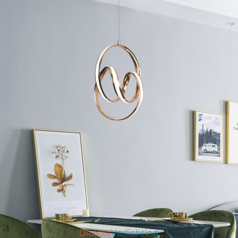 Moderne minimalistische hanglamp Unieke ronde draaibare lamp eiland