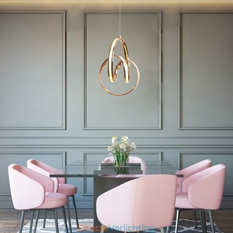 Moderne minimalistische hanglamp Unieke ronde draaibare lamp eiland