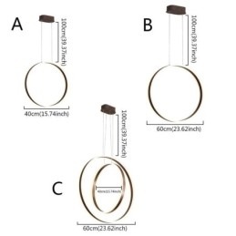 Nordic Hanglamp Acryl Ringvormige Hanglamp