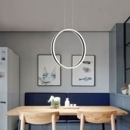 Nordic Hanglamp Acryl Ringvormige Hanglamp