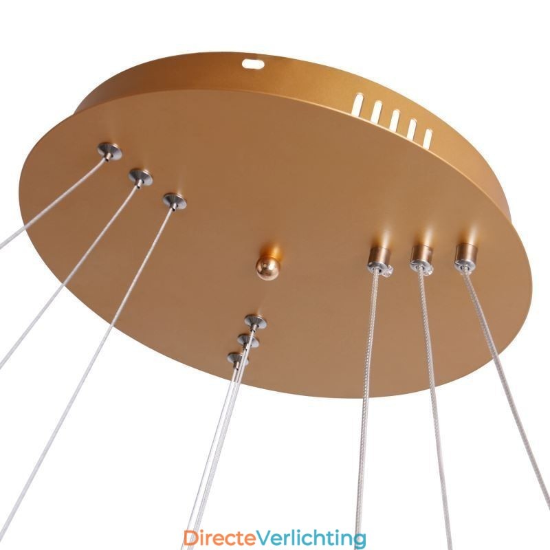 Moderne hanglamp acryl 3 ringen lamp 80+60+40cm