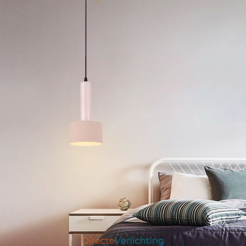 Moderne eenvoudige hanglamp cilindervormige lamp aluminium verlichtingslamp