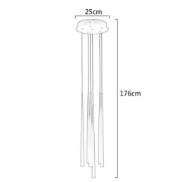 6 lampen hanglamp Meteorer hanglamp