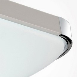 Moderne eigentijdse gegalvaniseerde metalen inbouw