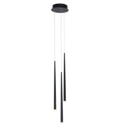 Moderne eenvoudige hanglamp cilindervormige verlichting meteoorregenlamp