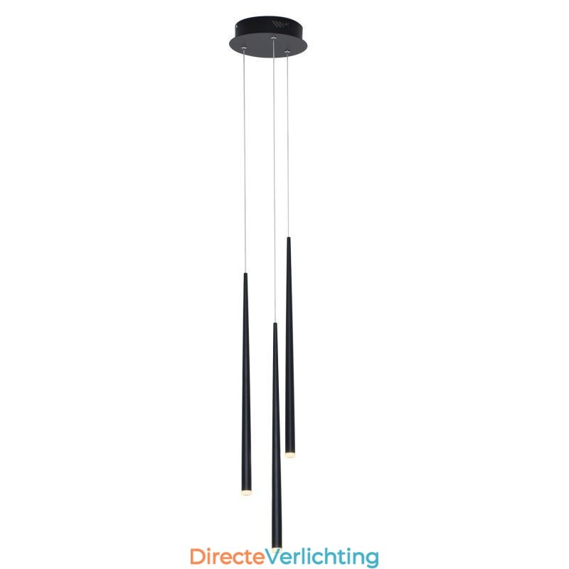 Moderne eenvoudige hanglamp cilindervormige verlichting meteoorregenlamp