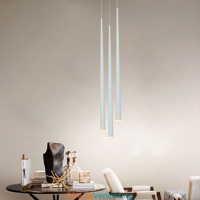 Moderne eenvoudige hanglamp cilindervormige verlichting meteoorregenlamp