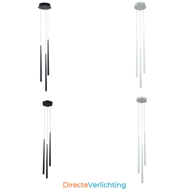 Moderne eenvoudige hanglamp cilindervormige verlichting meteoorregenlamp