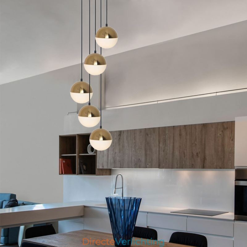 Nordic Cluster Hanglamp Creatieve Cirkelvormige Lampverlichting