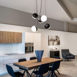 Nordic Cluster Hanglamp Creatieve Cirkelvormige Lampverlichting