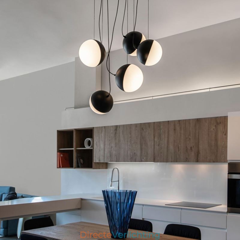 Nordic Cluster Hanglamp Creatieve Cirkelvormige Lampverlichting