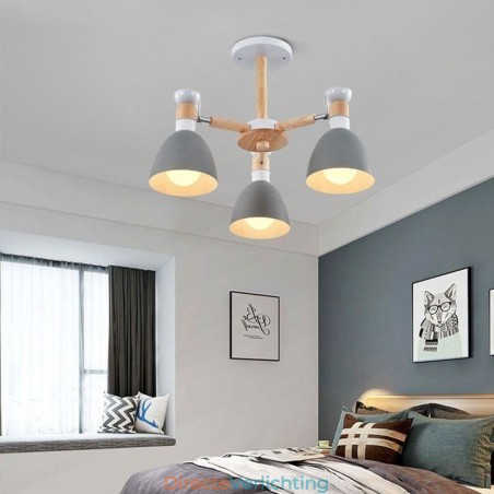 Nordic Macaron Hanglamp Creatieve Houten Kroonluchter Nordic Macaron Hanglamp Creatieve Houten Kroonluchter