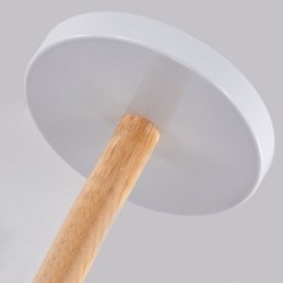 Nordic Macaron Hanglamp Creatieve Houten Kroonluchter