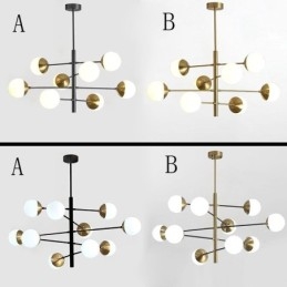 Hedendaagse hanglamp Magic Bean Sputnik kroonluchterlamp
