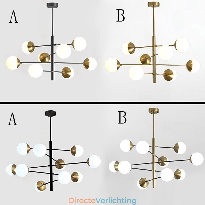 Hedendaagse hanglamp Magic Bean Sputnik kroonluchterlamp
