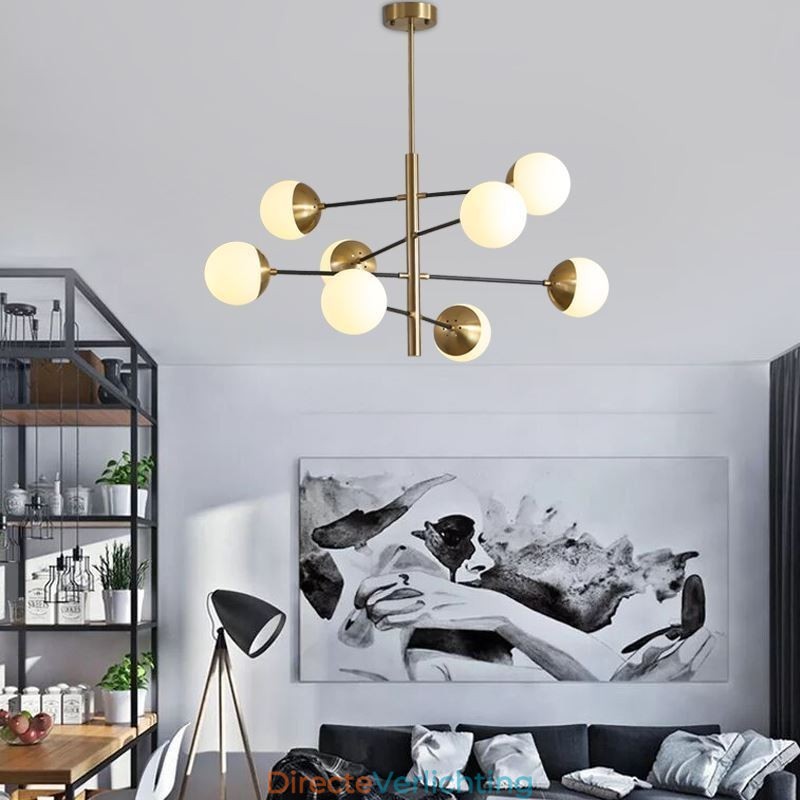 Hedendaagse hanglamp Magic Bean Sputnik kroonluchterlamp