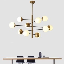 Hedendaagse hanglamp Magic Bean Sputnik kroonluchterlamp