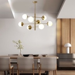 Hedendaagse hanglamp Magic Bean Sputnik kroonluchterlamp