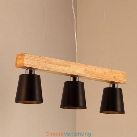 Nordic Wood Kroonluchter Unieke Rechte Hanglamp Café Nordic Wood Kroonluchter Unieke Rechte Hanglamp Café