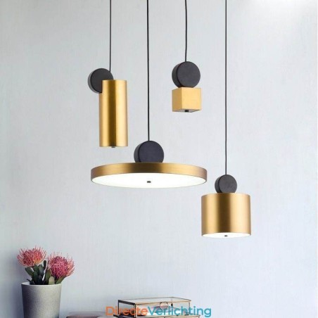 Moderne hanglamp Nordic acryllamp geometrie verlichting licht Moderne hanglamp Nordic acryllamp geometrie verlichting licht