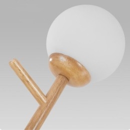 Nordic creatieve houten hanglamp