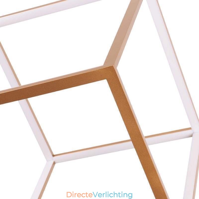 Postmoderne hanglamp Geometrische gouden hanglamp